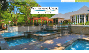 Whisperingcreekvillas.com thumbnail