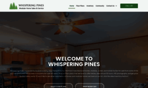 Whisperingpines.com thumbnail