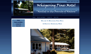 Whisperingpinesmotel.net thumbnail