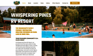 Whisperingpinesrv.com thumbnail