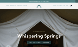 Whisperingsprings.ca thumbnail