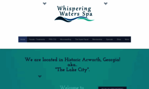 Whisperingwatersspa.com thumbnail