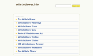 Whistleblower.info thumbnail
