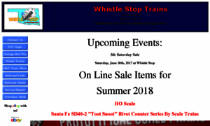 Whistlestoptrains.com thumbnail