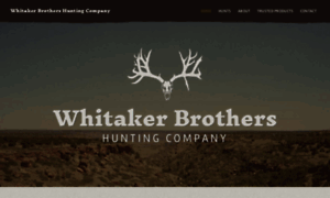 Whitakerbrothershunting.com thumbnail