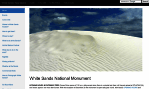 White-sands-new-mexico.info thumbnail