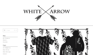 Whitearrow.bigcartel.com thumbnail