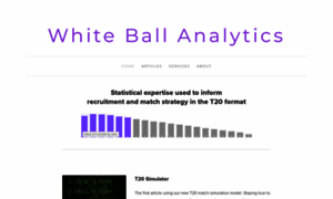 Whiteballanalytics.com thumbnail