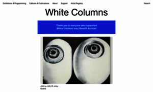 Whitecolumns.org thumbnail