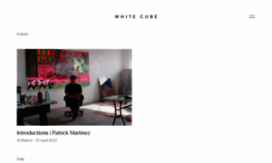 Whitecube.viewingrooms.com thumbnail