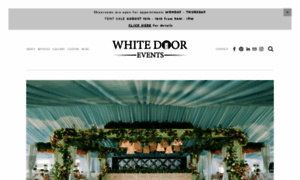 Whitedoorevents.com thumbnail