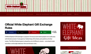 Whiteelephantrules.com thumbnail