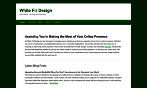 Whitefirdesign.com thumbnail