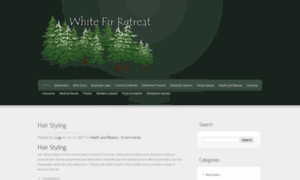 Whitefirretreat.com thumbnail