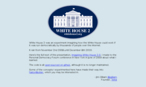 Whitehouse2.org thumbnail