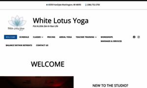 Whitelotusyoga.net thumbnail