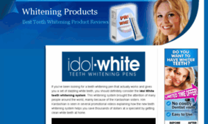 Whiteningproducts.info thumbnail