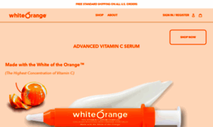 Whiteorangeskincare.com thumbnail