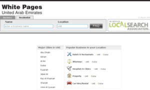 Whitepages-uae.com thumbnail