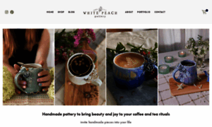 Whitepeachpottery.com thumbnail