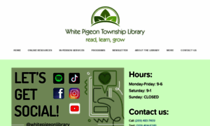 Whitepigeonlibrary.org thumbnail