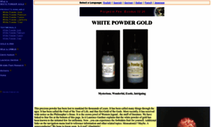 Whitepowdergold.com thumbnail