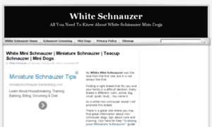 Whiteschnauzer.org thumbnail