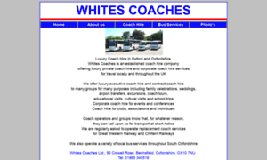 Whitescoaches.com thumbnail