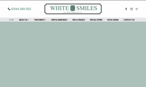 Whitesmilesdentistry.co.uk thumbnail