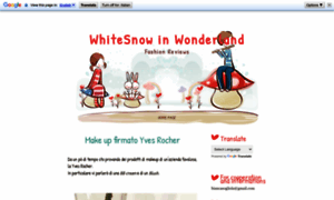 Whitesnowinwonderland.blogspot.it thumbnail