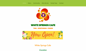 Whitespringscafe.com thumbnail