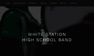 Whitestationband.org thumbnail