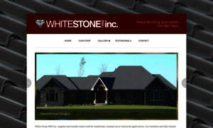 Whitestoneroof.com thumbnail