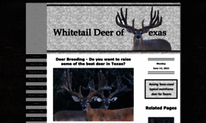 Whitetail-deer-of-texas.com thumbnail
