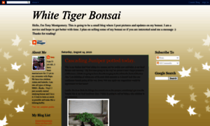 Whitetigerbonsai.blogspot.com thumbnail