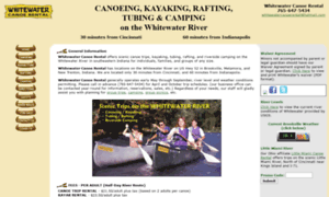 Whitewatercanoerental.com thumbnail