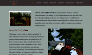 Whitewindhorsefarm.com thumbnail