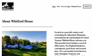 Whitfordhousevt.com thumbnail