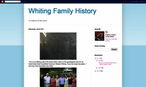 Whitingfamilyhistory.blogspot.com thumbnail