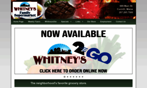 Whitneysfamilymarket.com thumbnail