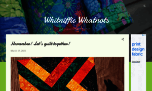 Whitnifficwhatnots.blogspot.com thumbnail