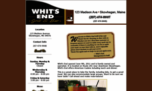 Whitsendrestaurant.com thumbnail