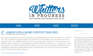 Whittersinprogress.com thumbnail