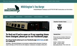 Whittingtons-teabarge.co.uk thumbnail