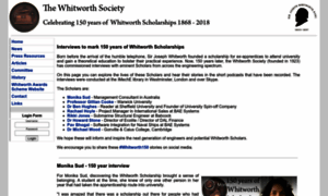 Whitworthsociety.org thumbnail