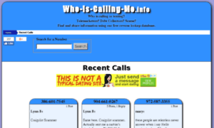 Who-is-calling-me.com thumbnail