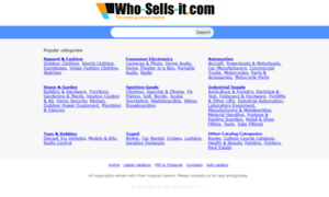 Who-sells-it.com thumbnail