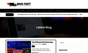 Whofast.net thumbnail