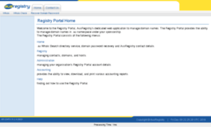 Whois.ausregistry.com thumbnail