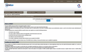Whois.namebay.com thumbnail